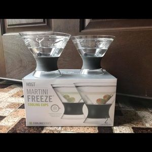 {BRAND NEW} Host- freeze stemless martini tumblers